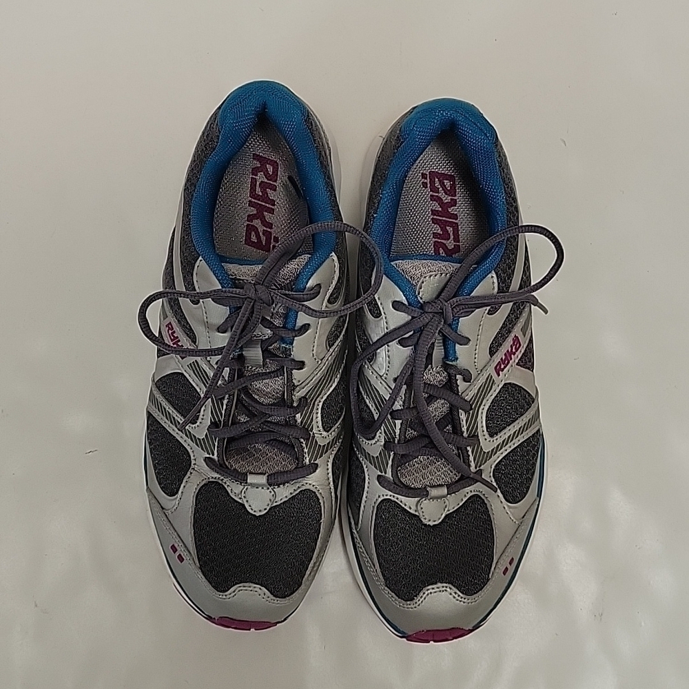 Ryka women's Influence 9 leather & fabric running athleisure gym workout
